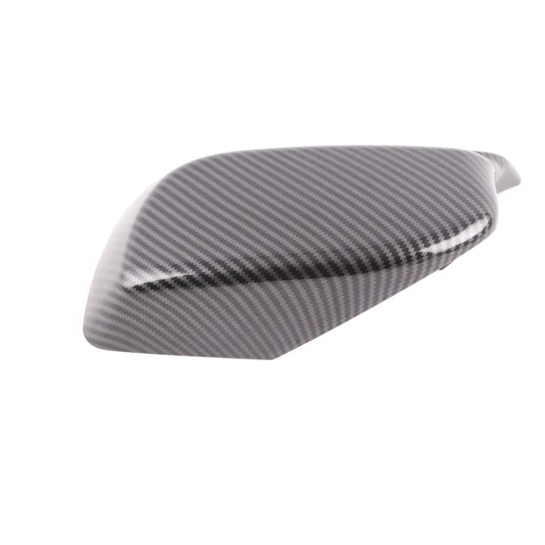 Wing Mirror Cover BMW E60 Right O/S Cap Casing Carbon 