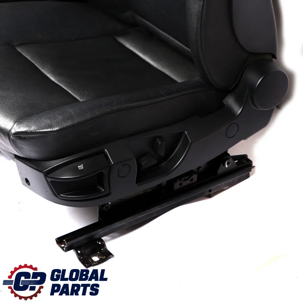 BMW E61 LCI Touring Set Black Leather Interior Seats with Airbag and Door Cards