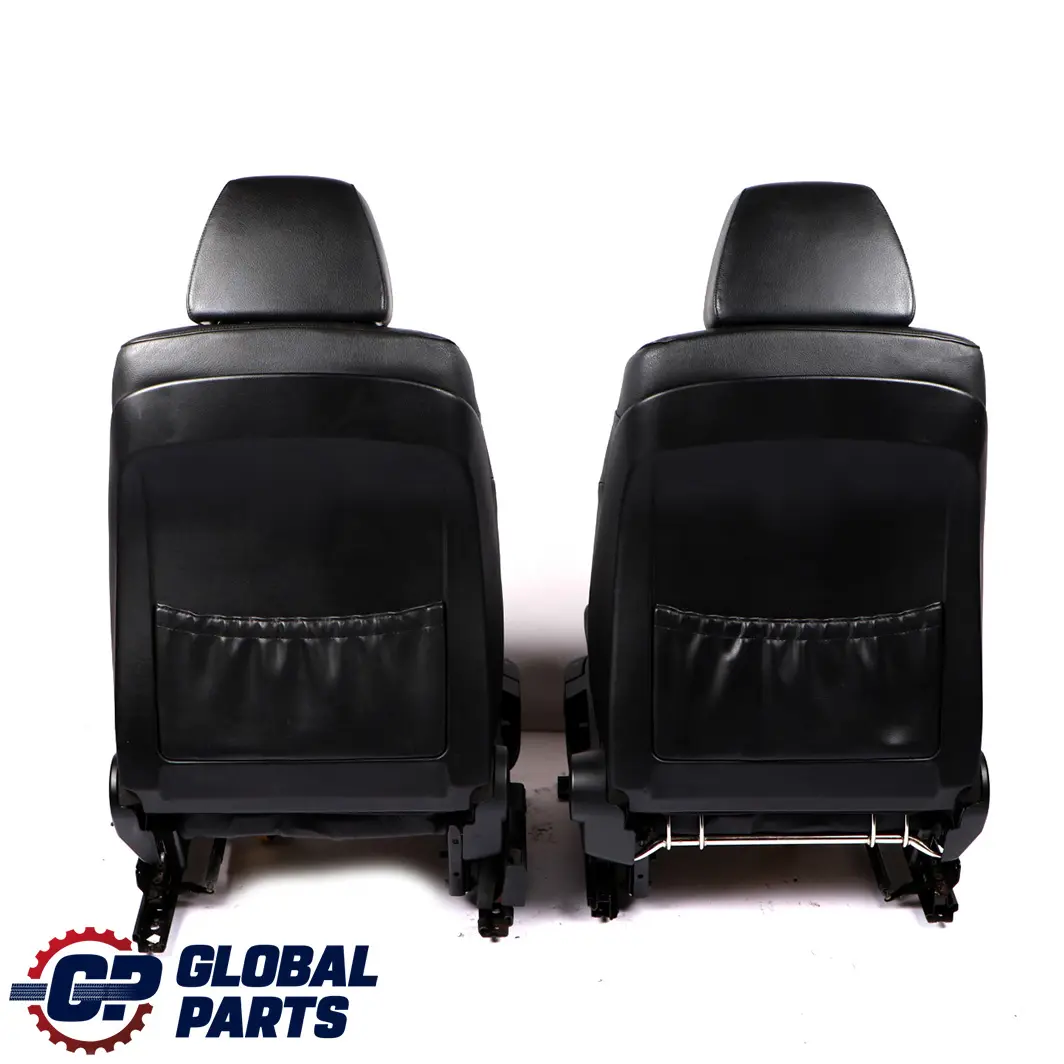 BMW E61 LCI Touring Set Black Leather Interior Seats with Airbag and Door Cards