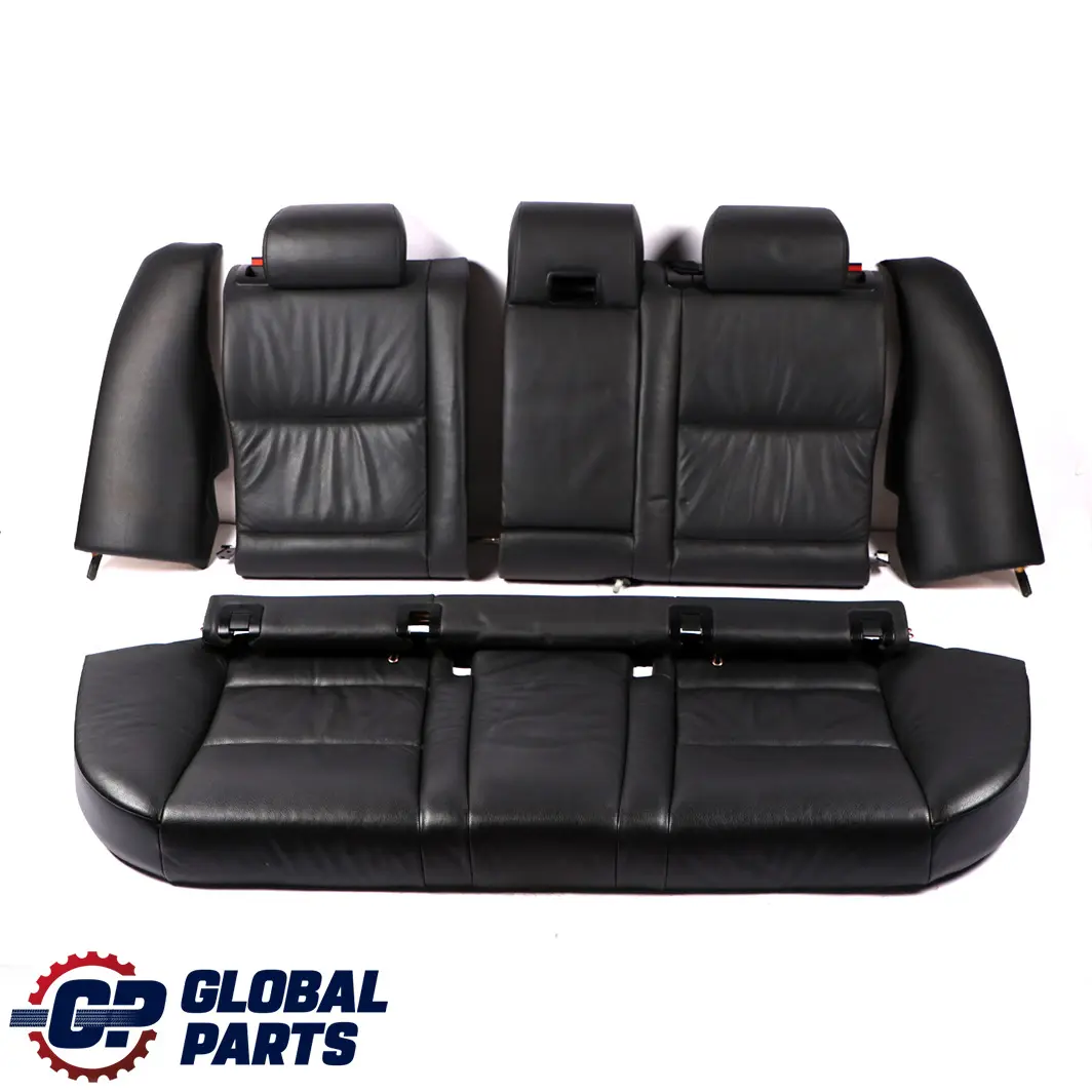BMW E61 LCI Touring Set Black Leather Interior Seats with Airbag and Door Cards