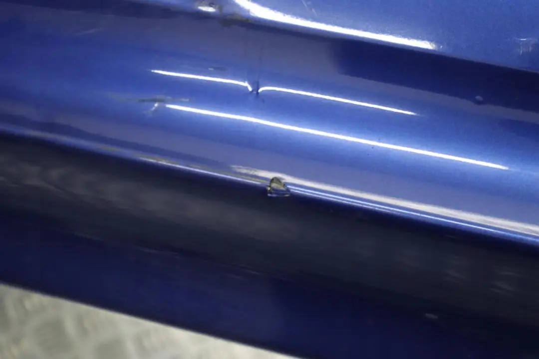 BMW 1 Series E82 E88 Trim Panel Rear Bumper Montegoblau Montego Blue - A51