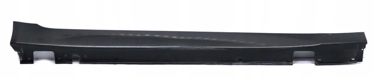 BMW 5 E60 E61 Door Sill Side Cover Skirt Right O/S Black Sapphire - 475