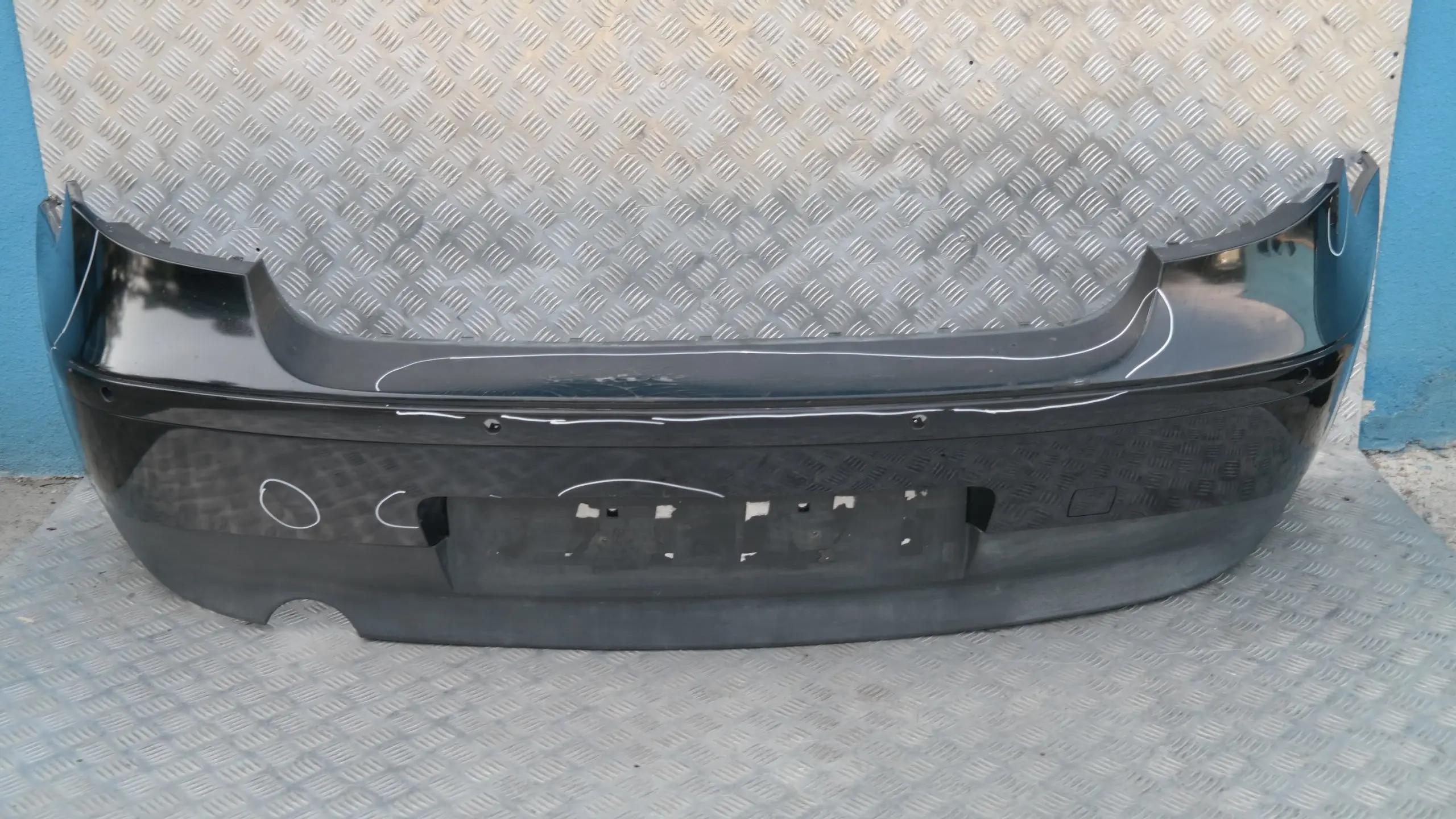 BMW 1 SERIES 2 E87 Rear Bumper Trim Panel PDC SCHWARZ 2 BLACK - 668