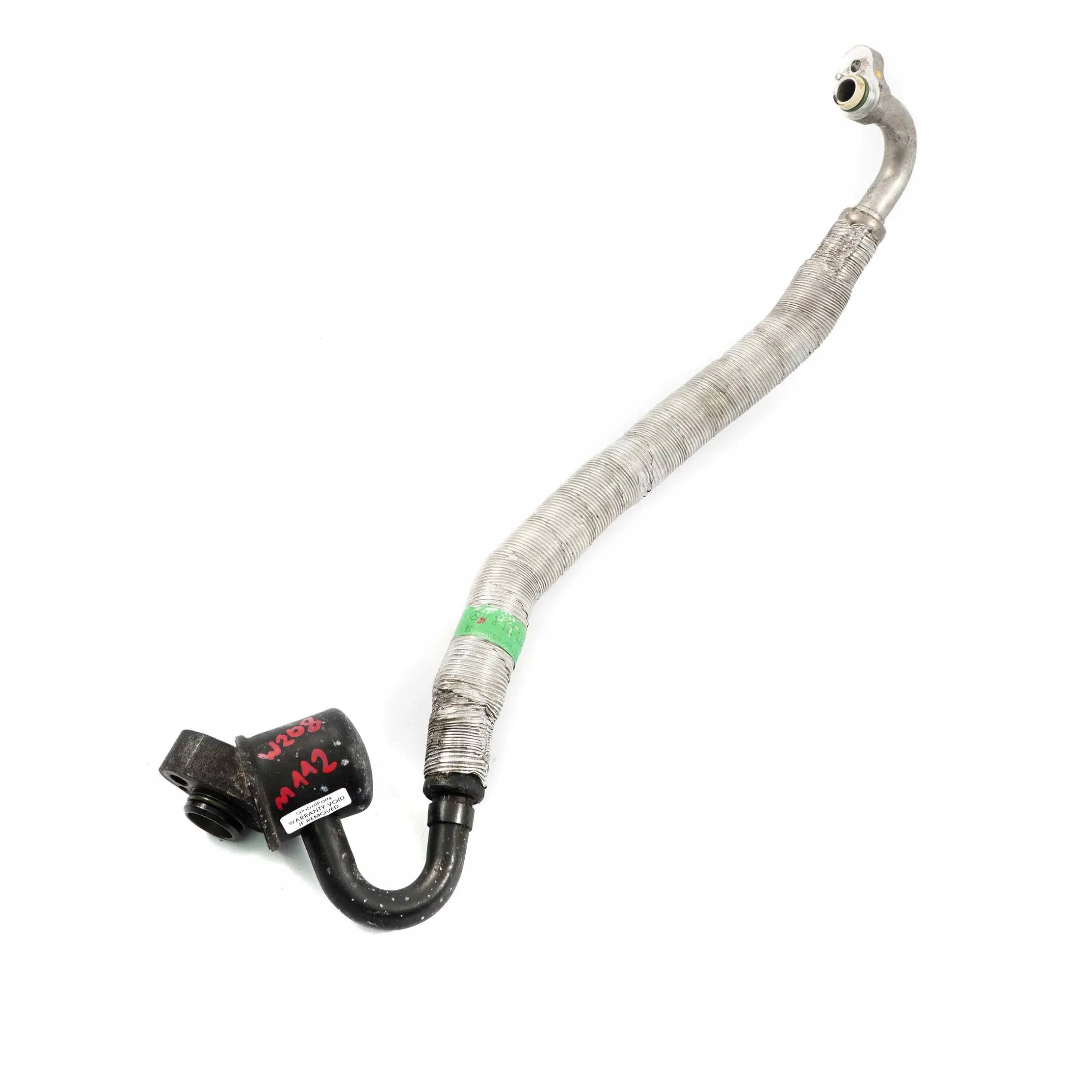 Mercedes-Benz W202 W208 M112 Petrol Air Condition Suction Hose Pipe A1122301356