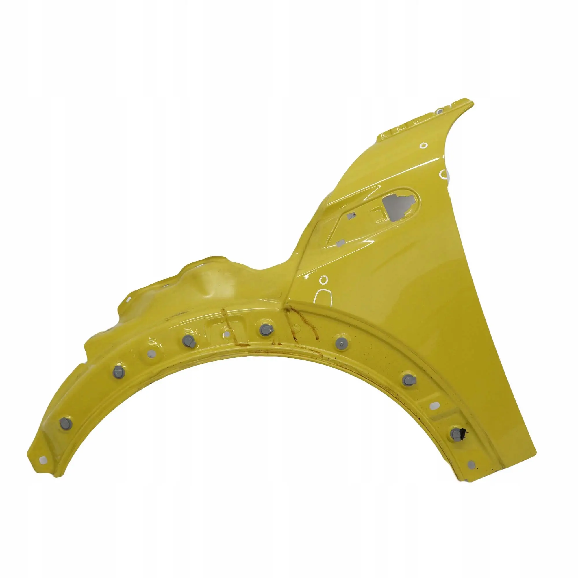 Mini Cooper R55 R56 R57 Side Panel Front Left Wing N/S Interchange Yellow - A95