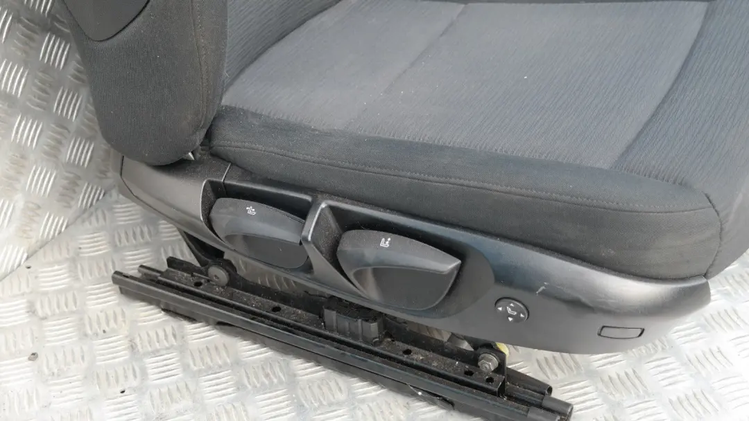 Cloth Interior Seats with Airbag and Door Cards Anthrazit Black BMW 1 SERIES - SKU E81 Anthrazit Black Cloth Seats - Part number E81