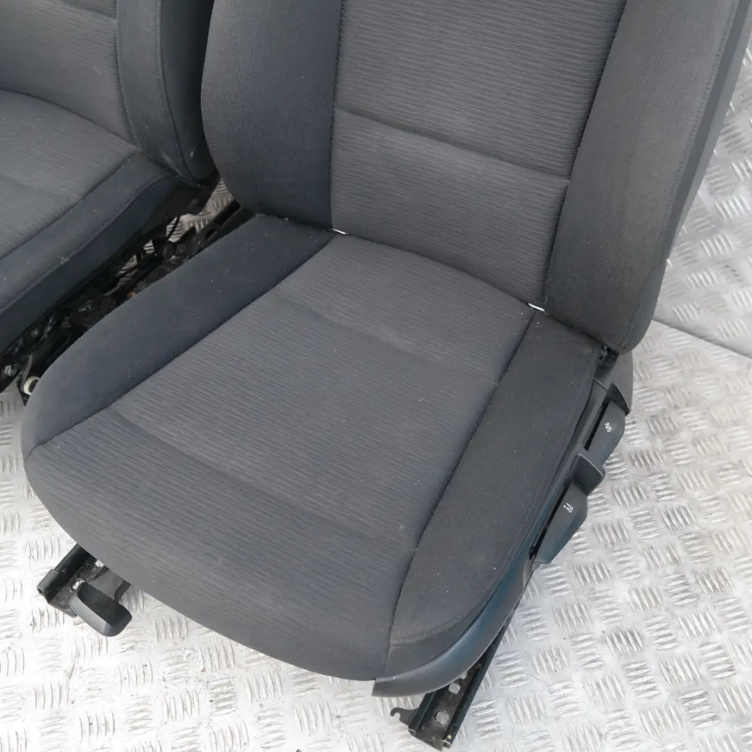 Heated Cloth Interior Seats Airbag Door Cards Anthrazit Black BMW 1 SERIES - SKU E81 Heated Cloth Seats - Part number E81