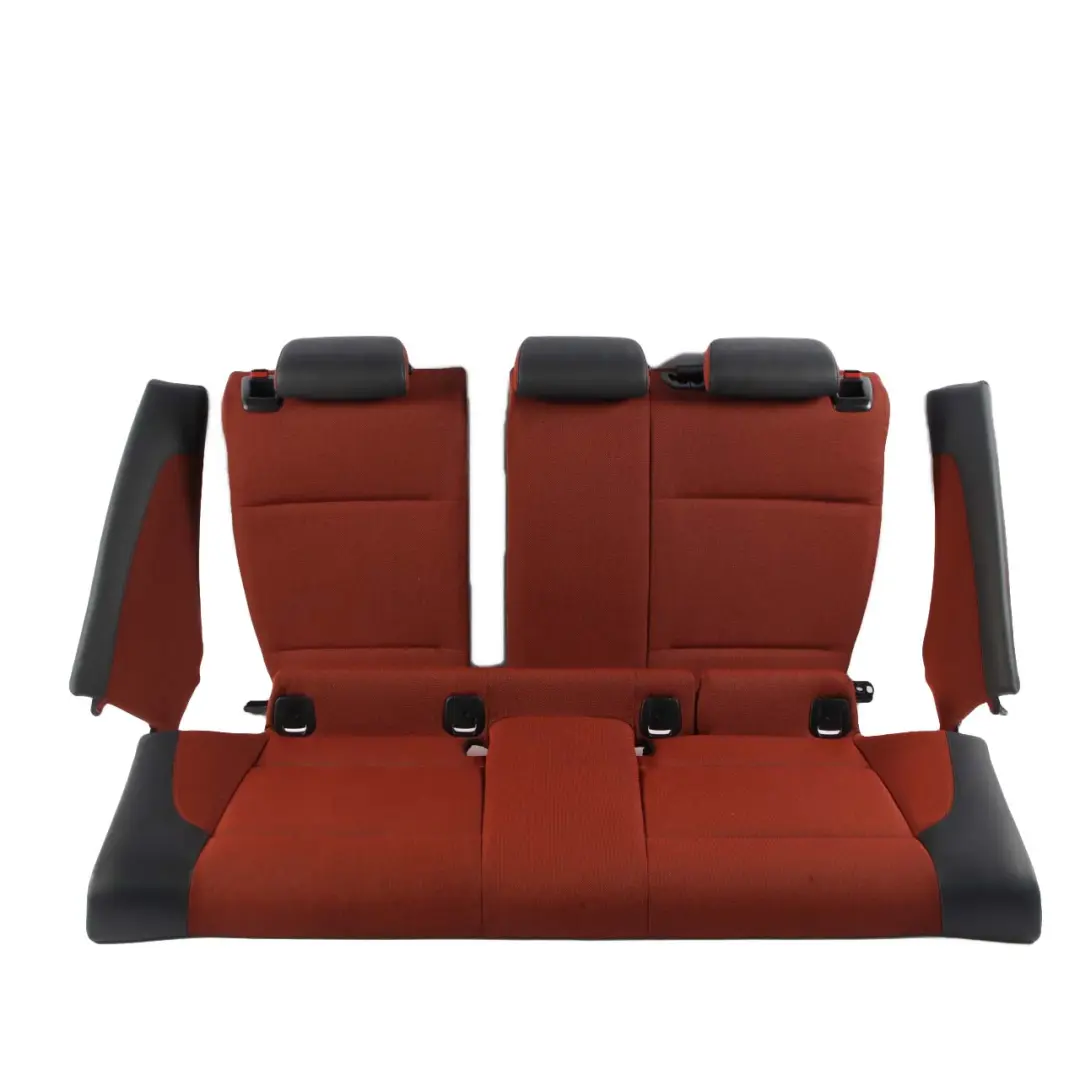 BMW E81 Seats M Sport Cloth Fabric / Leather Interior Front Rear Seat Orange