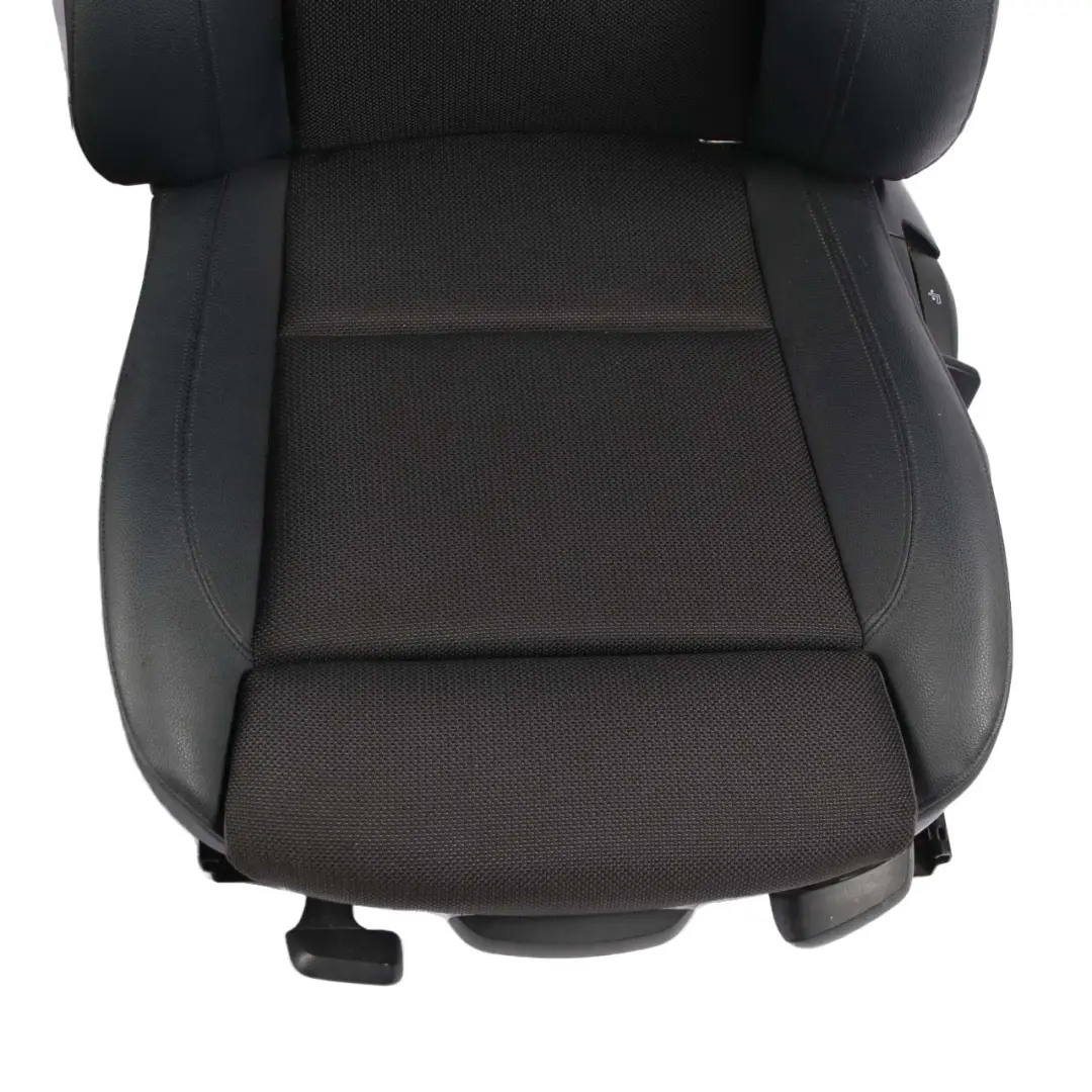 Seats BMW E81 M Sport Black Cloth / Imitation Leather Seat Front Rear Door Cards