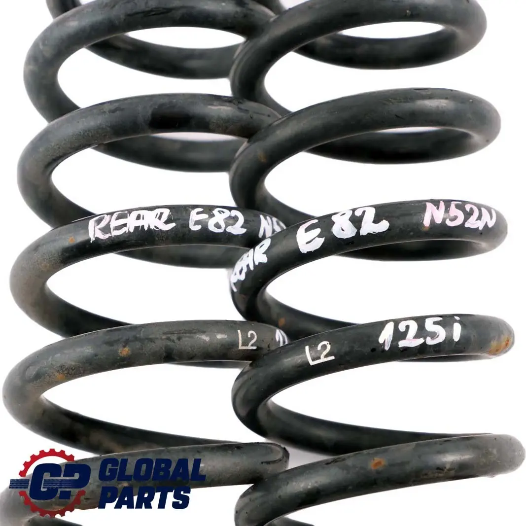 BMW 1 Series E82 Coupe 123d N47S L2 M Sport Rear Left Right Coil Spring Set