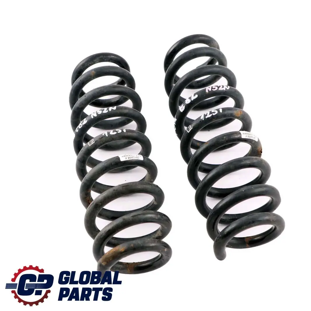 BMW 1 Series E82 Coupe 123d N47S L2 M Sport Rear Left Right Coil Spring Set