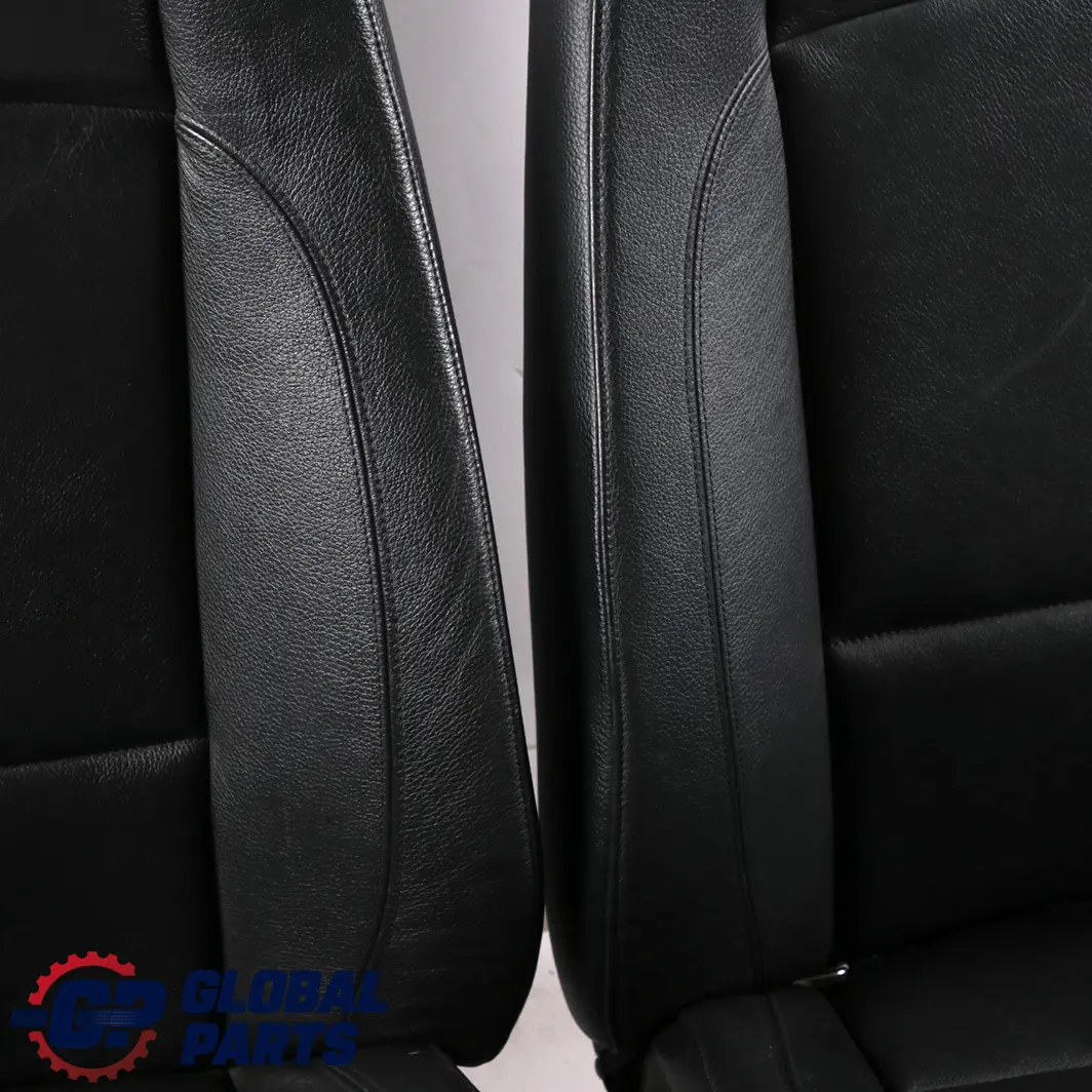 BMW E82 Coupe Heated Black Leather Interior Seats Front Rear Seat and Door Cards