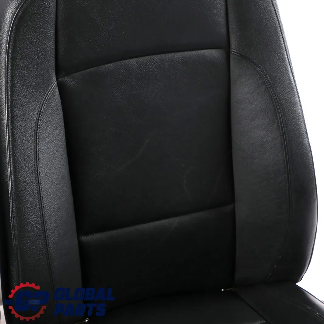 BMW E82 Coupe Heated Black Leather Interior Seats Front Rear Seat and Door Cards