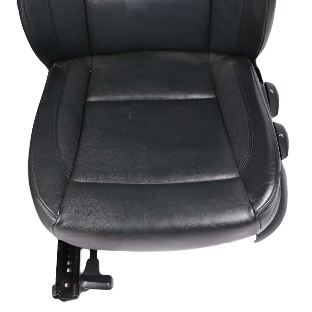 BMW 1 Series E87 Heated Black Leather Interior Seats Front Rear Seat with Airbag