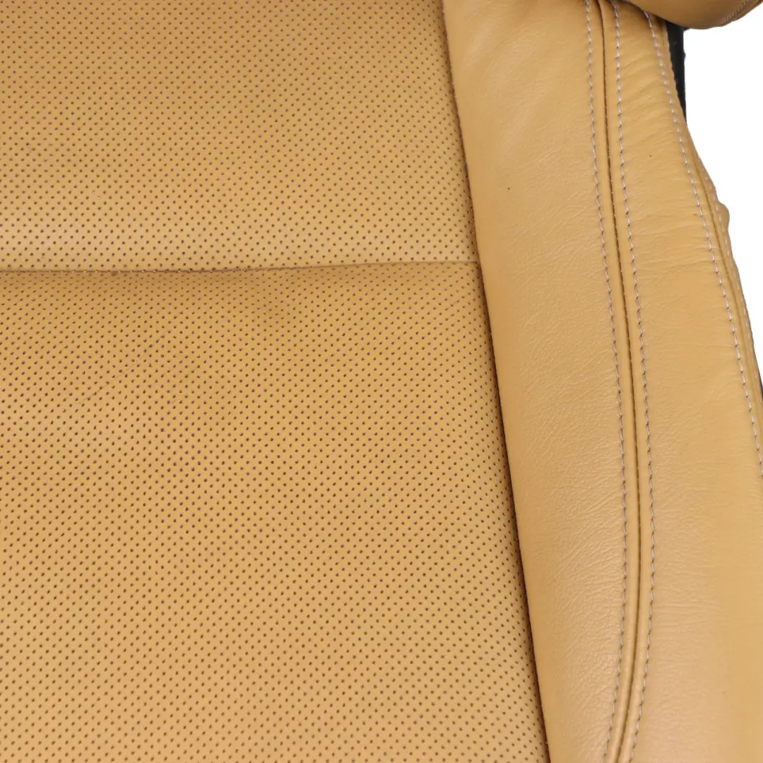 Leather Seats BMW E87 LCI Brown Interior Seat Perforated Front Rear Door Cards