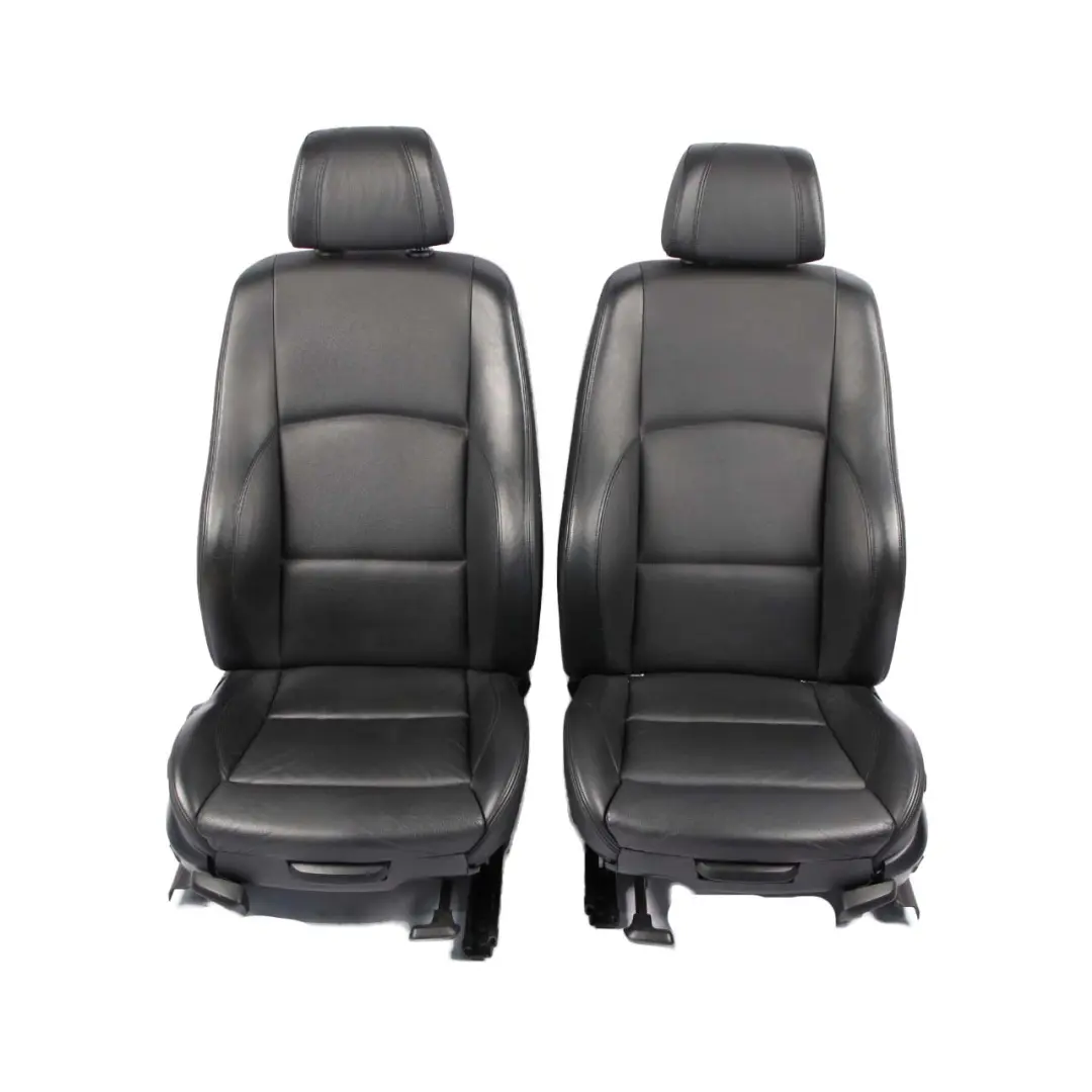 Seats BMW E87 M Sport Black Leather Set Interior Front Rear Backrest Bench Sofa