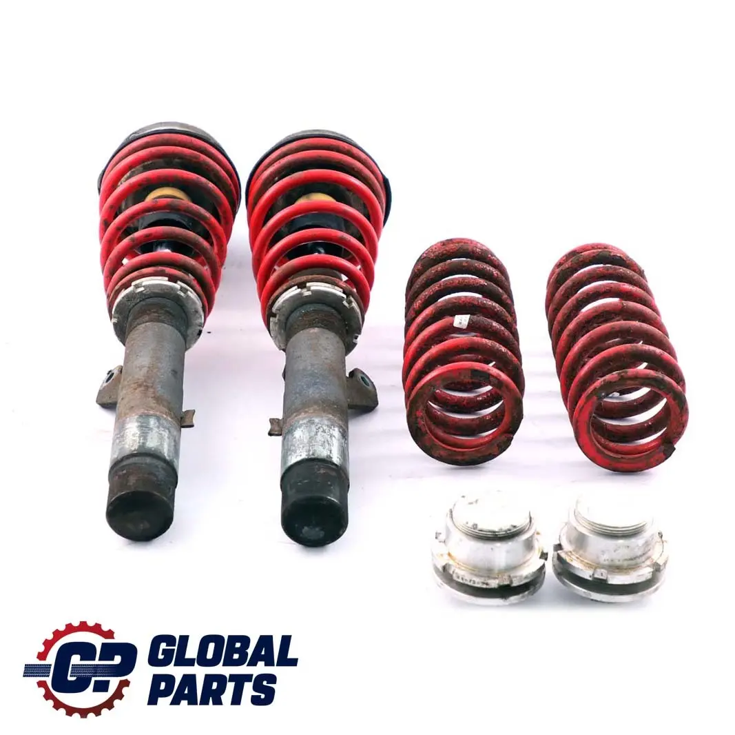 BMW 1 E87 Front Rear Left Right N/O/S Suspension Strut Coil Spring Set