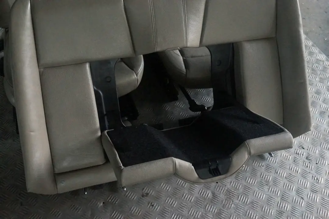 BMW 1 Series E88 Heated Beige Leather Interior Seats with Airbag and Door Cards