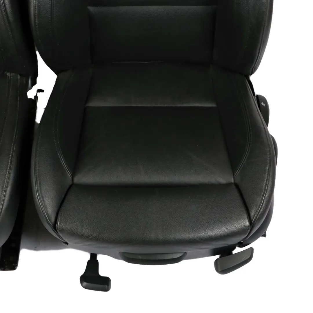 BMW 3 Series E90 M SPORT Black Leather Interior Seats with Airbag and Door Cards