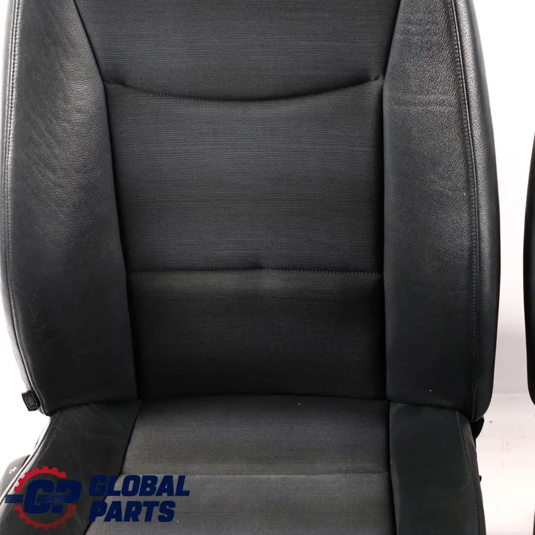 BMW E90 Saloon Fabric Cloth / Leather Citrus Interior Set Seats Front Rear Seat