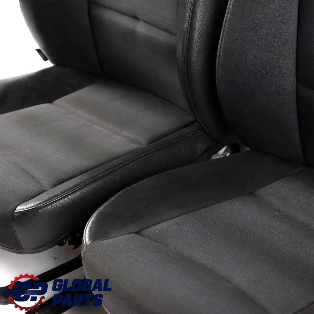 BMW E90 Saloon Fabric Cloth / Leather Citrus Interior Set Seats Front Rear Seat