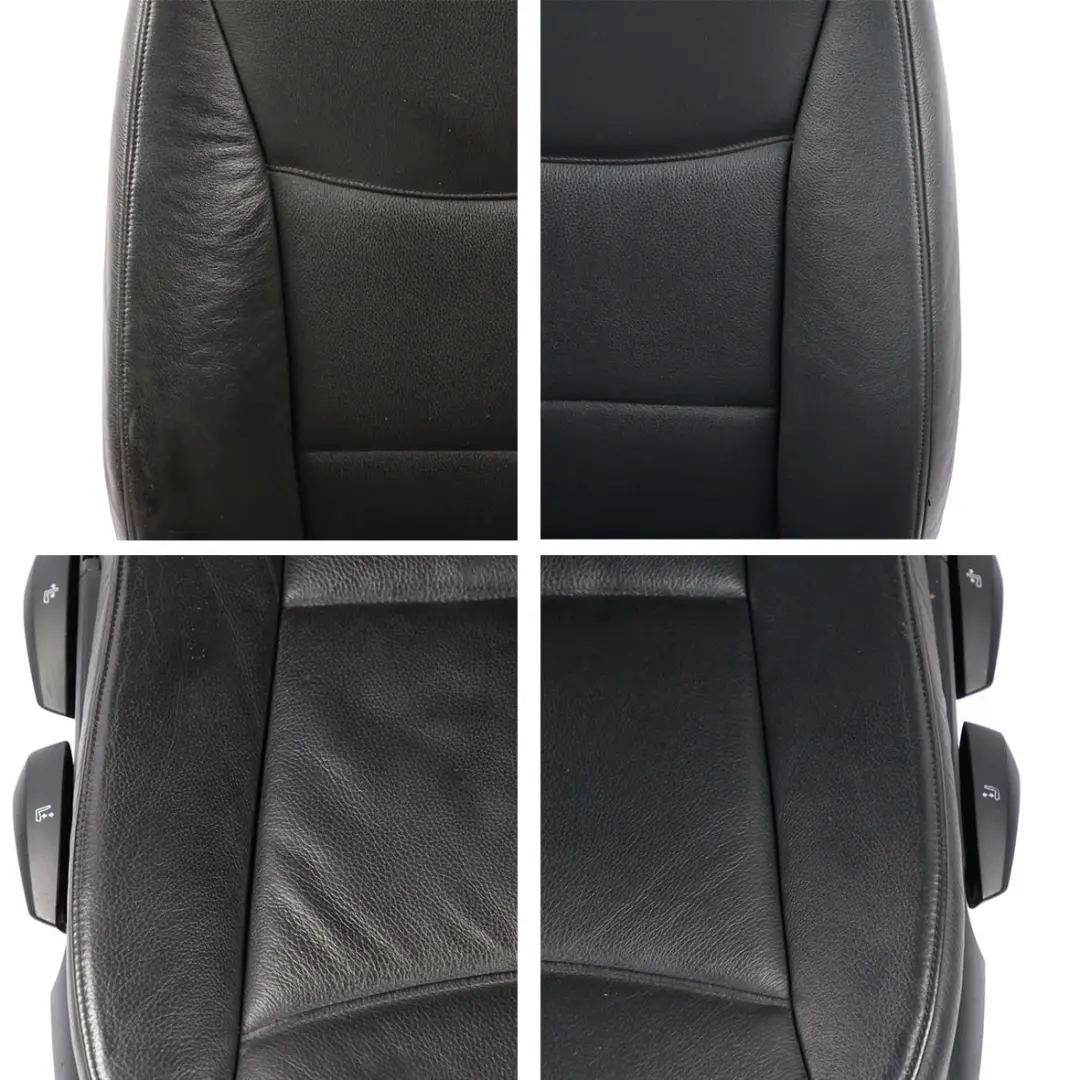 BMW E90 Saloon Black Leather Interior Seats Front Rear Seat with Door Cards