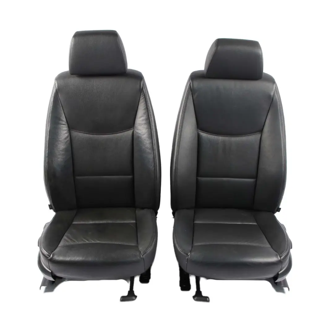 BMW E90 Saloon Black Leather Interior Seats Front Rear Seat with Door Cards