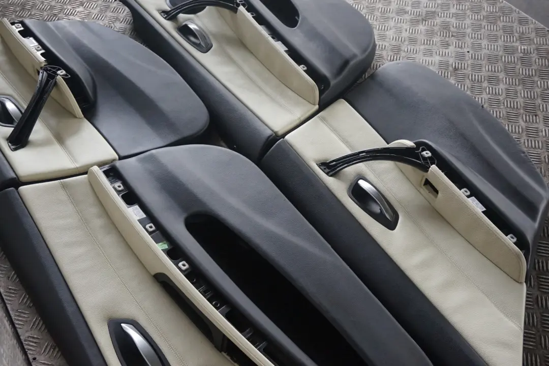 Lemon Leather Interior Seats with Airbag and Door Card BMW 3 Series 1 E90 - SKU E90 Seats Lemon Leather-1 - Part number E90  Seats Lemon Leather