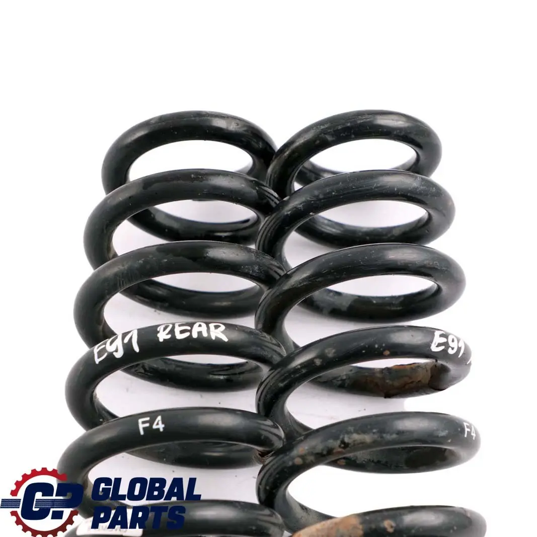 BMW 3 Series E91 Touring Rear Left Right N/O/S Coil Spring F4 Suspension Set