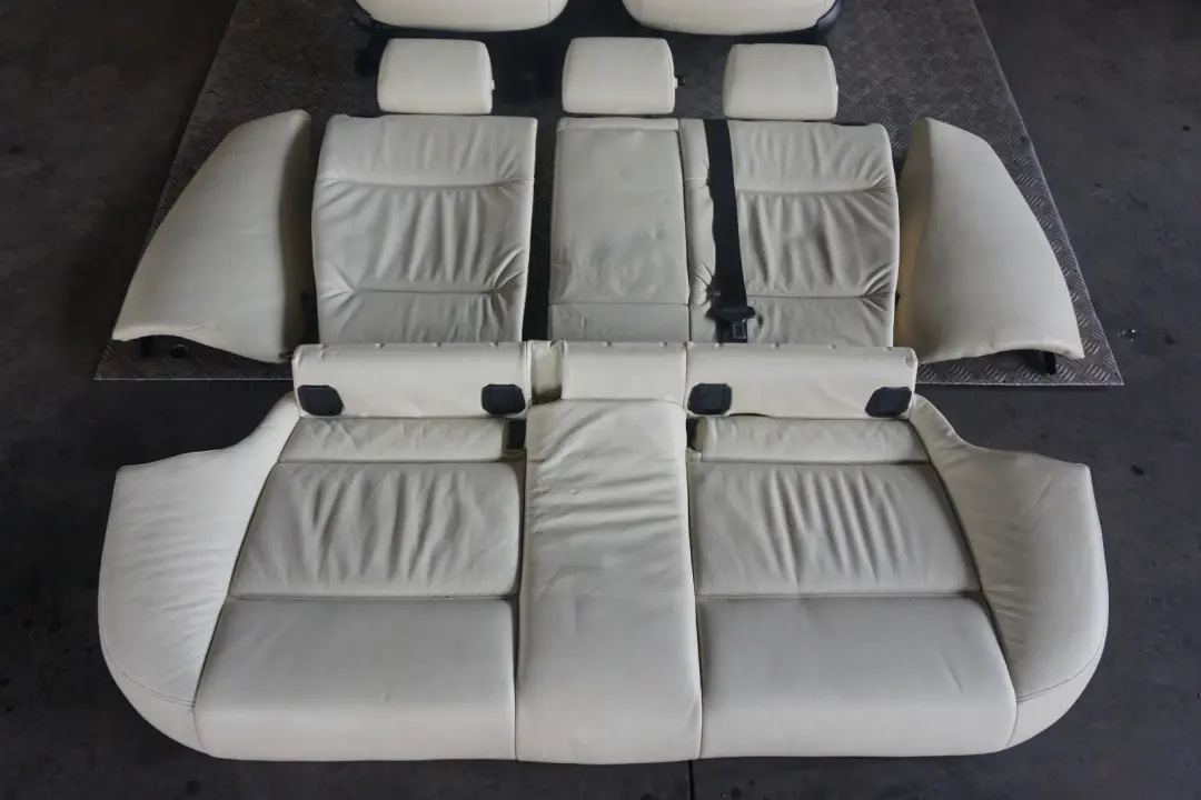 BMW 3 Seroes 1 E91 Lemon Leather Interior Seats with Airbag and Door Cards
