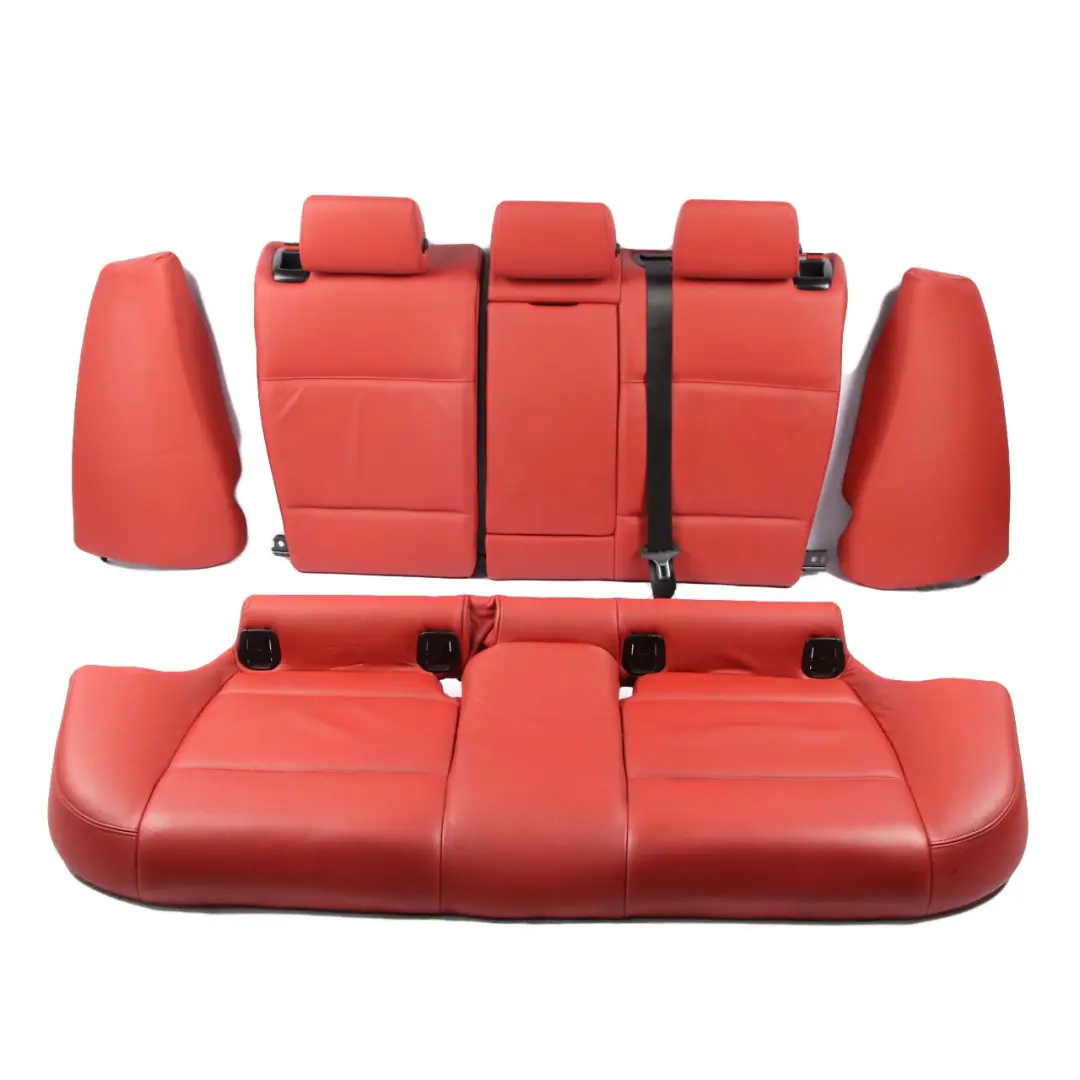 Seats BMW 3 Series E91 Touring Red Leather Interior Front Rear Seat Door Cards