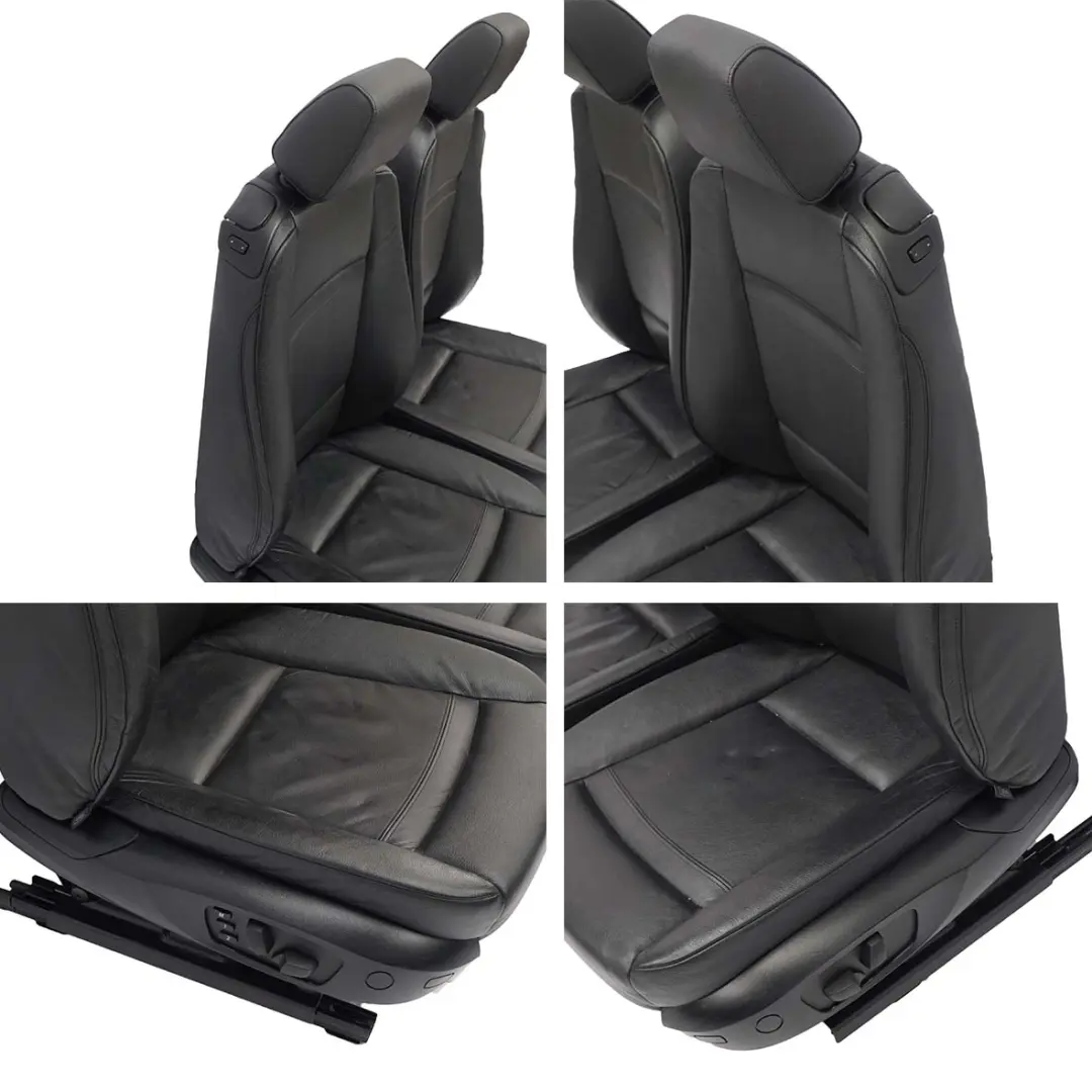 Seats BMW E92 Coupe Memory Black Leather Interior Front Rear Seat Door Cards