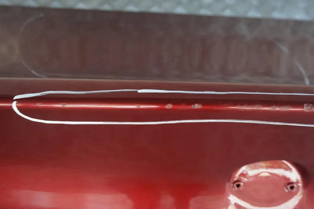 BMW E92 LCI CSL Look Coupe Tailgate Boot Lid Rear Lid Vermilionrot Red Metallic