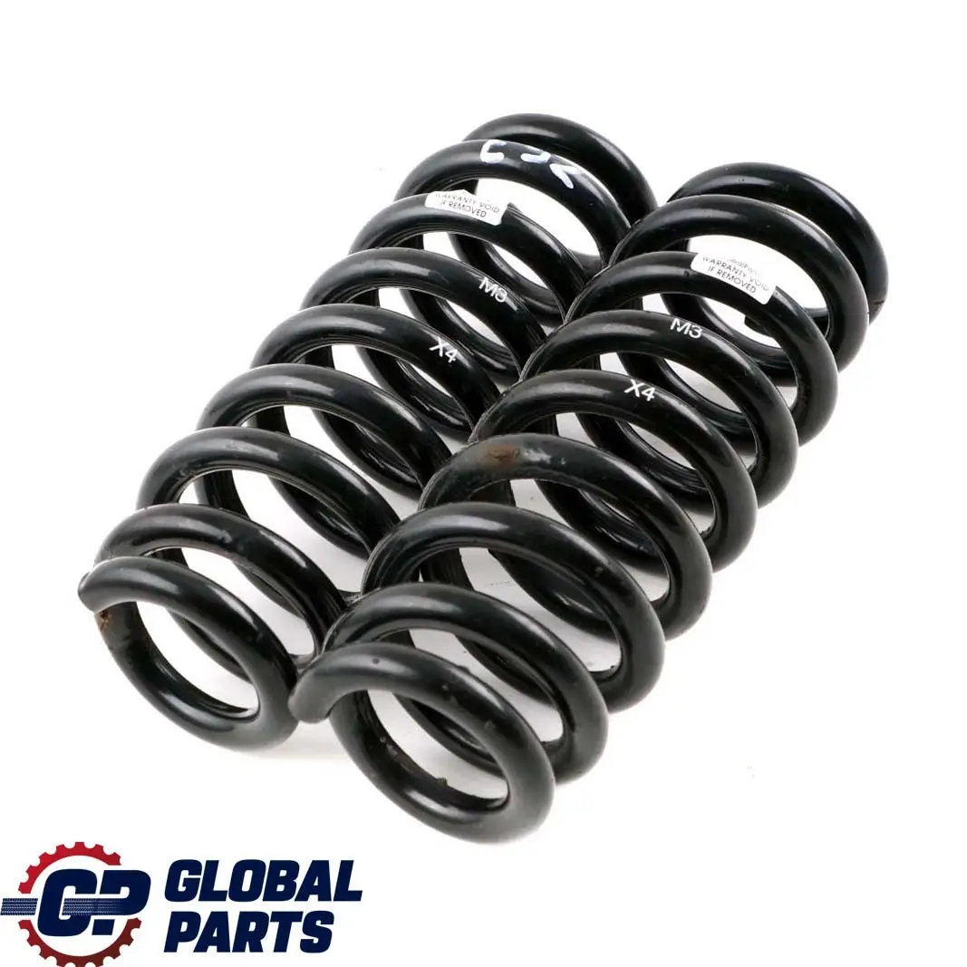 BMW 3 E92 Coupe M3 S65 X4 Rear Left Right N/O/S Suspension Coil Spring Set