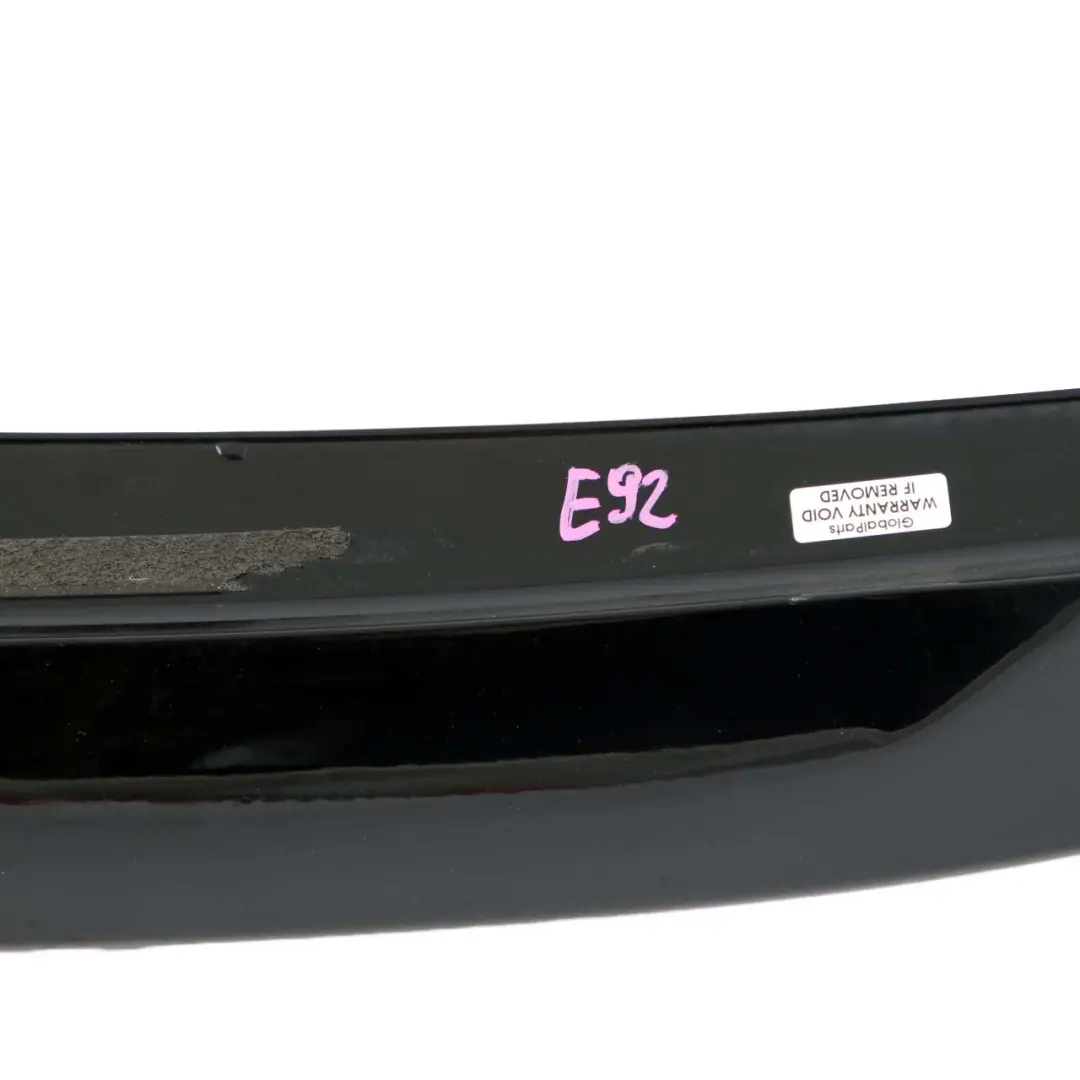 BMW E92 Coupe Rear Exterior Boot Trunk Lid Tailgate Spoiler Black