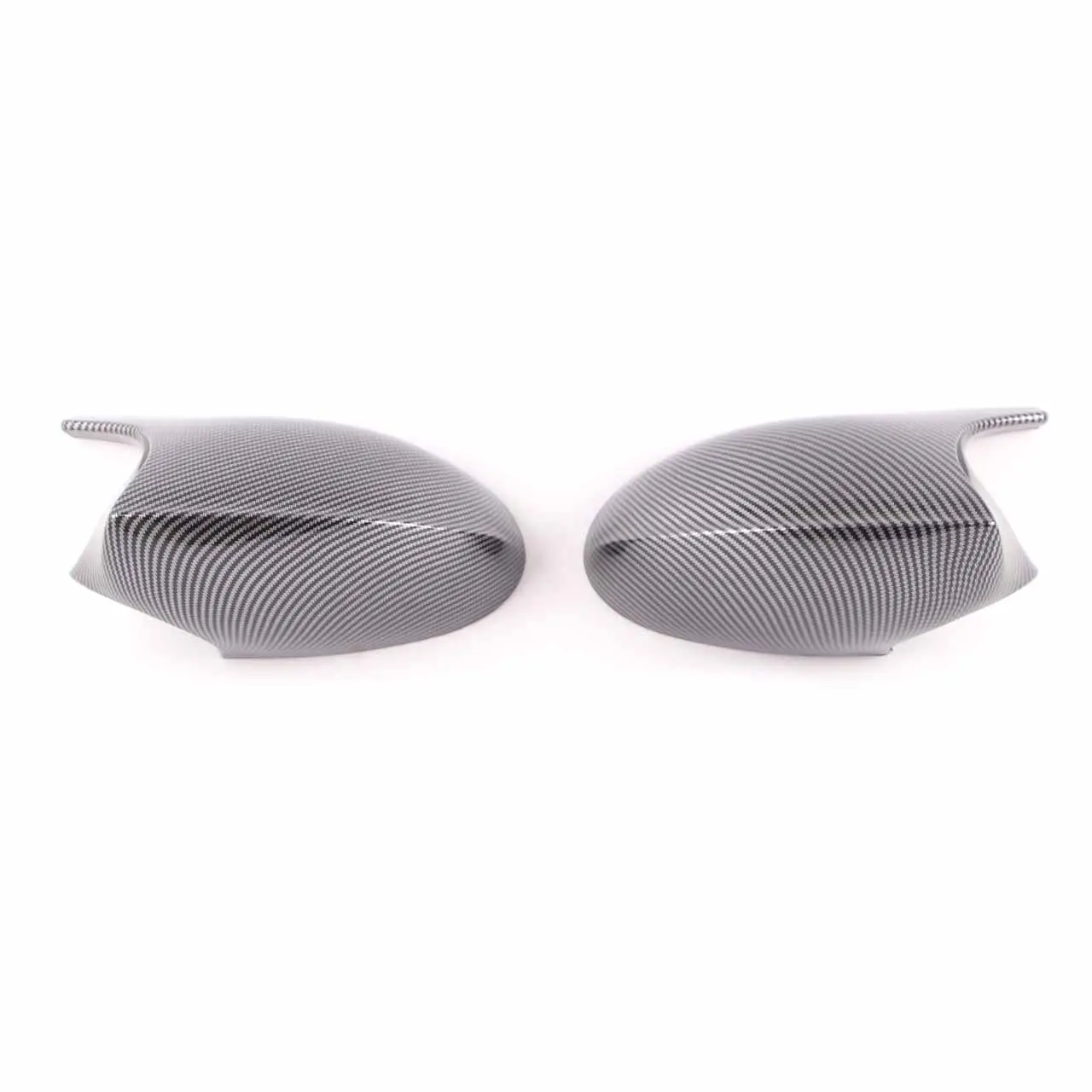 BMW E92 Wing Mirror Cover Left Right Cap N/O/S Casing Carbon Look Set