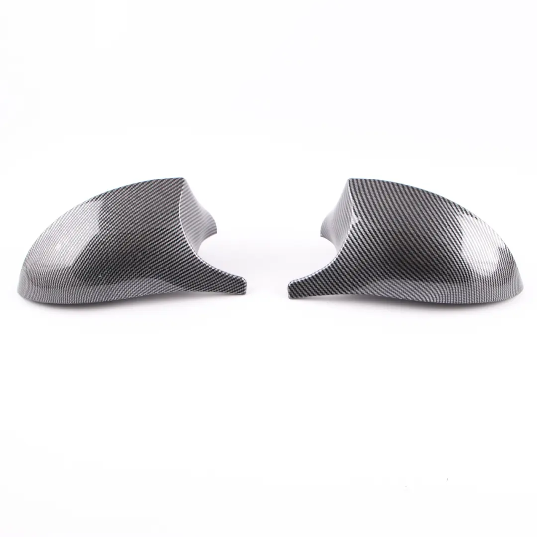 BMW E92 Wing Mirror Cover Left Right Cap N/O/S Casing Carbon Look Set