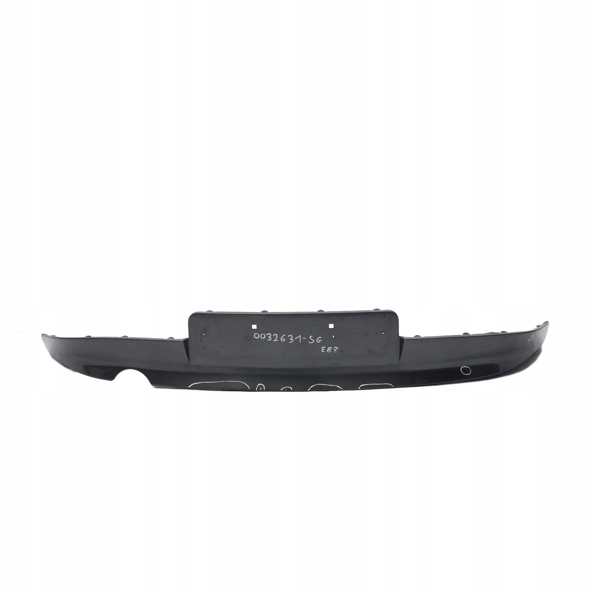 BMW E87 Rear Bumper Bottom Trim Panel Sparkling Graphite - A22