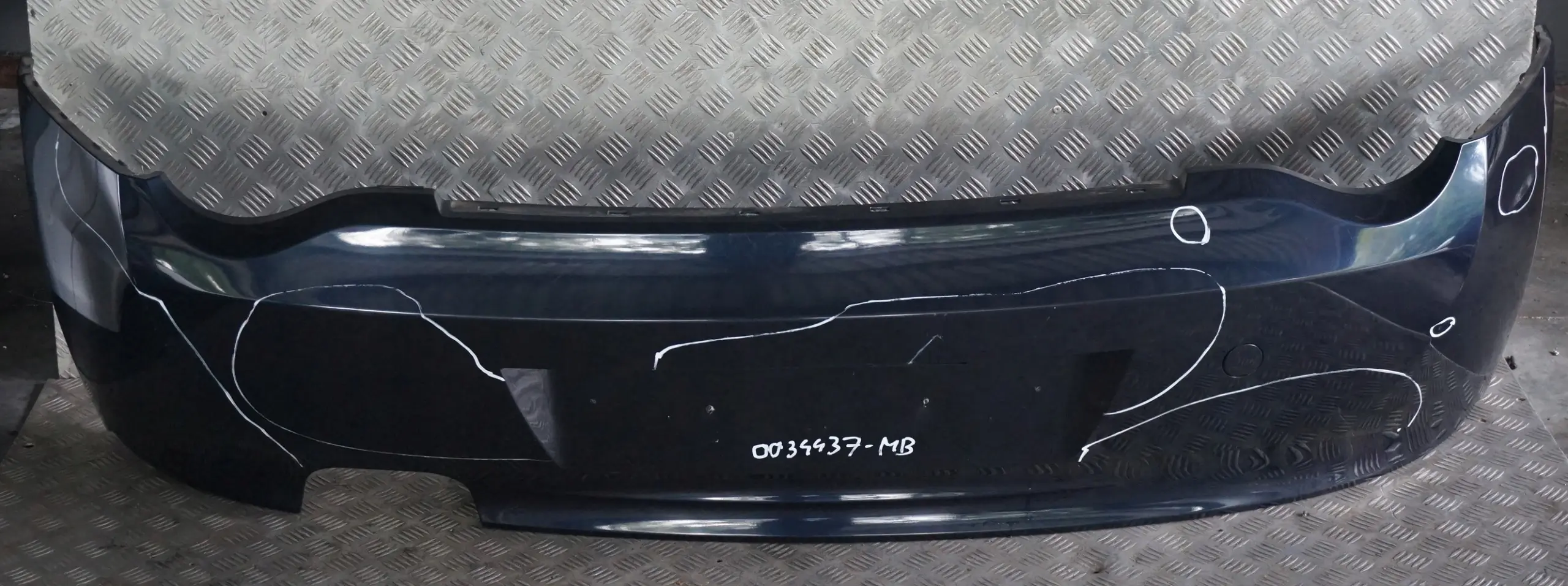 BMW Z4 Series E85 Convertible Rear Bumper Trim Panel Monacoblau Blue