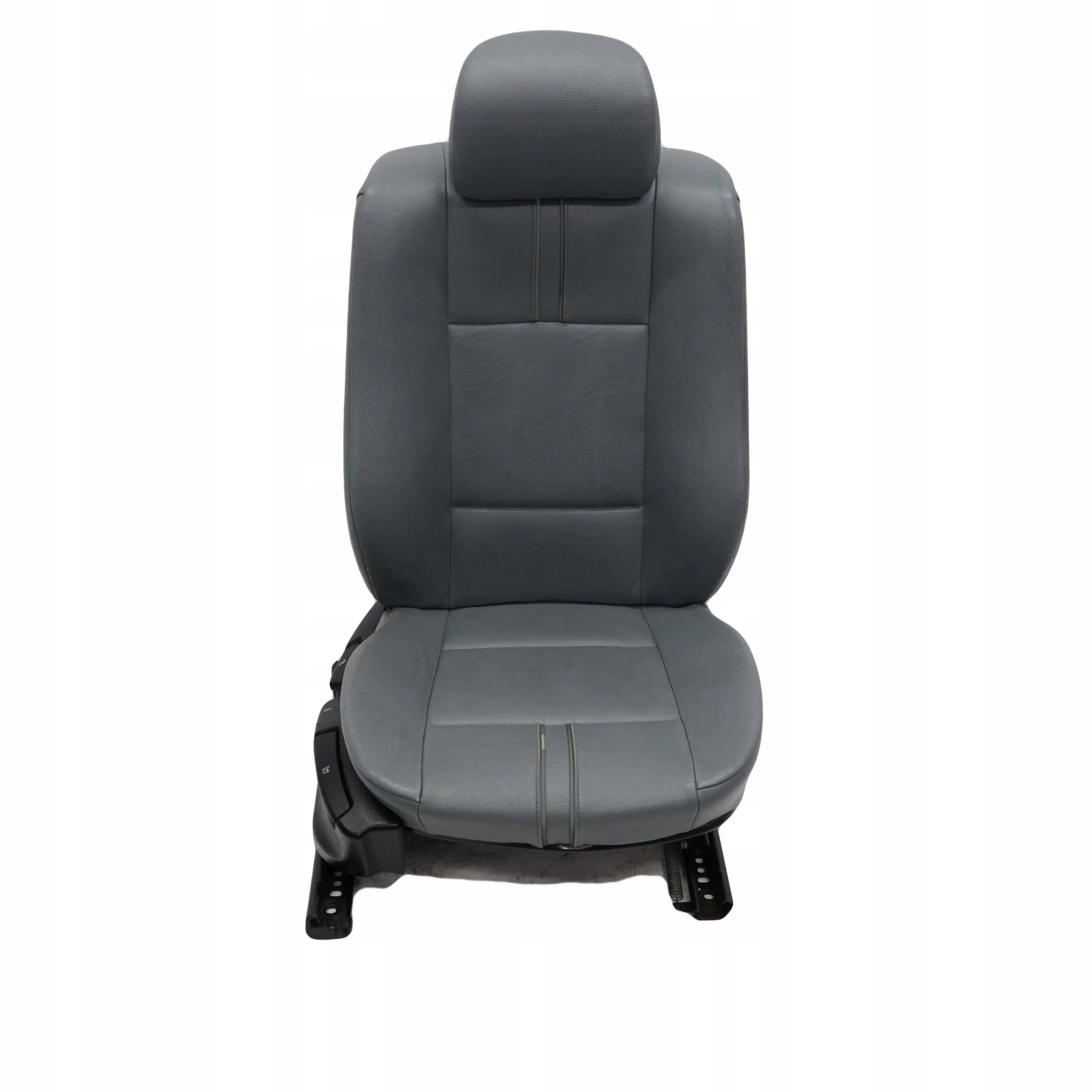 BMW E83 Cuero Ambiente Gris Azul Grau Asiento Delantero Derecho 