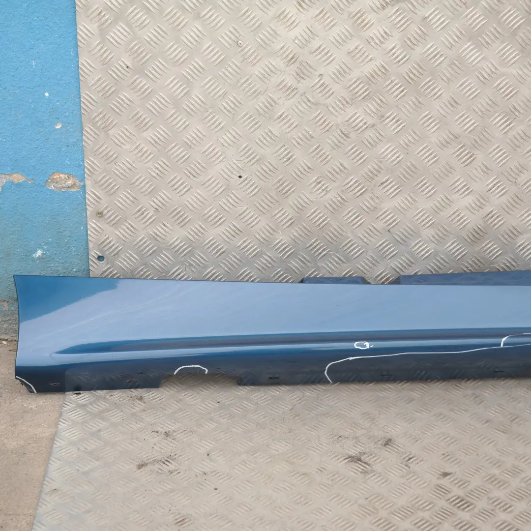 BMW 1 SERIES 15 E87 Sill Strip Side Skirt Right O/S Sydneyblau Sydney Blau Blue