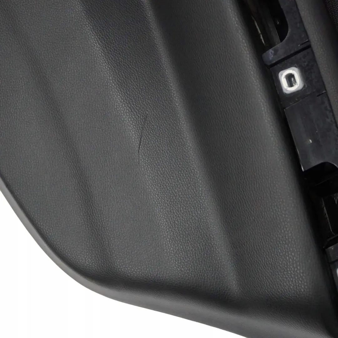 BMW E90 Trasera Derecha O / S Tarjeta De Puerta De tela Citrus Negro Trim Panel