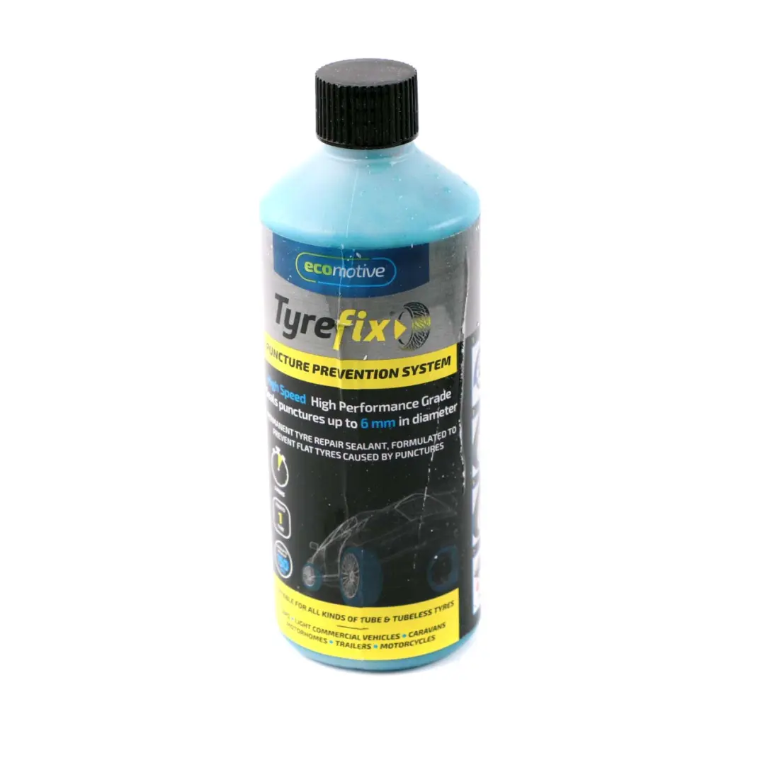 Ecomotive Tyrefix Emergency Tyre Puncture Repair Kit Air Compressor Tyre Sealant