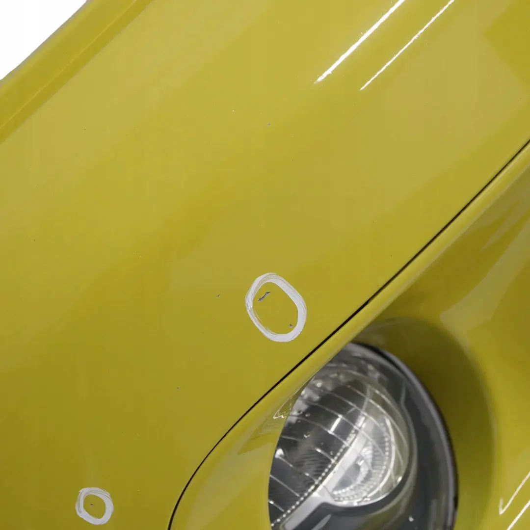 Mini Cooper S R55 R56 Complete Front Bumper Trim Panel Interchange Yellow - A95