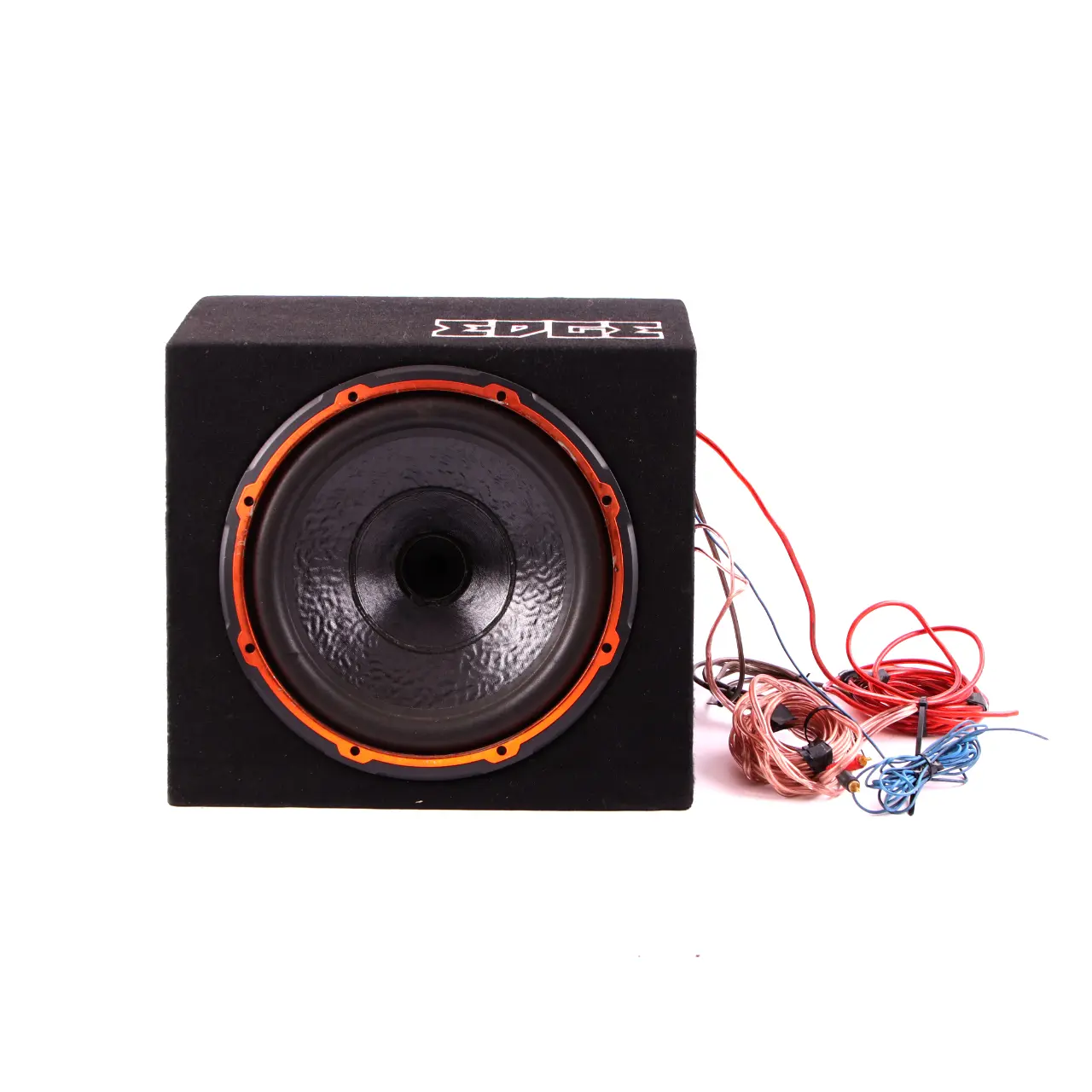 Edge Car Audio Active Bass Box Enclosure Subwoofer Speaker Amplifier 900W 