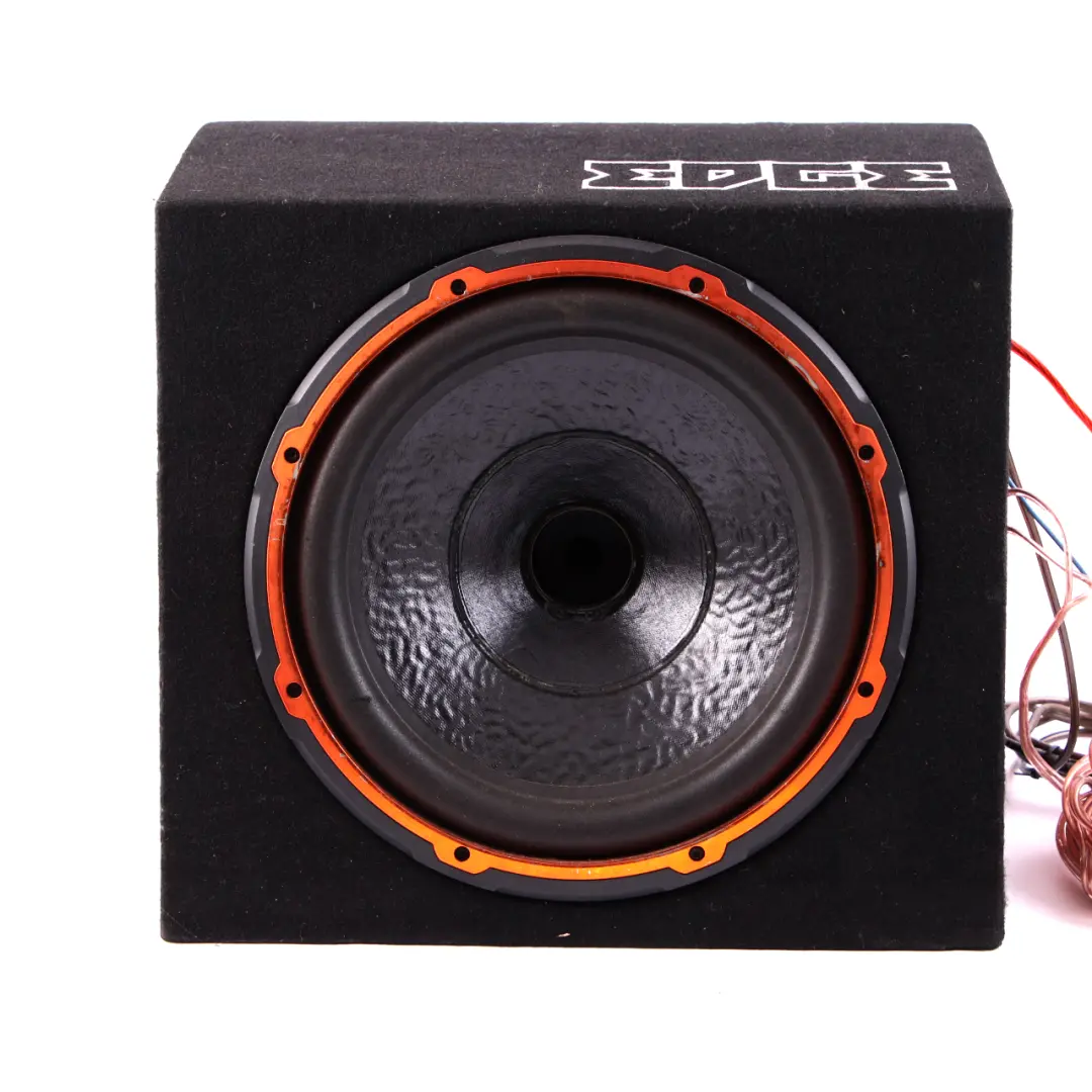 Edge Car Audio Active Bass Box Enclosure Subwoofer Speaker Amplifier 900W 