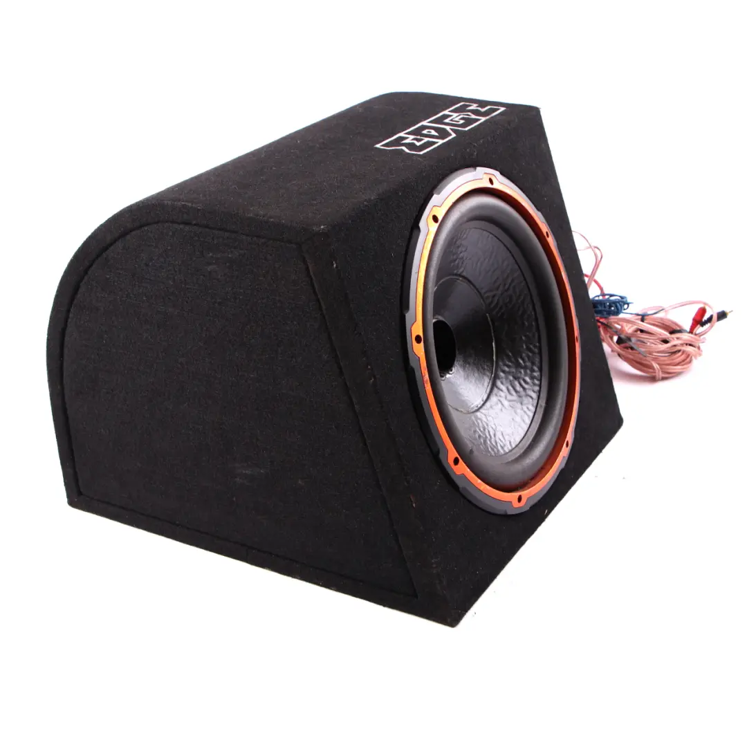 Edge Car Audio Active Bass Box Enclosure Subwoofer Speaker Amplifier 900W 