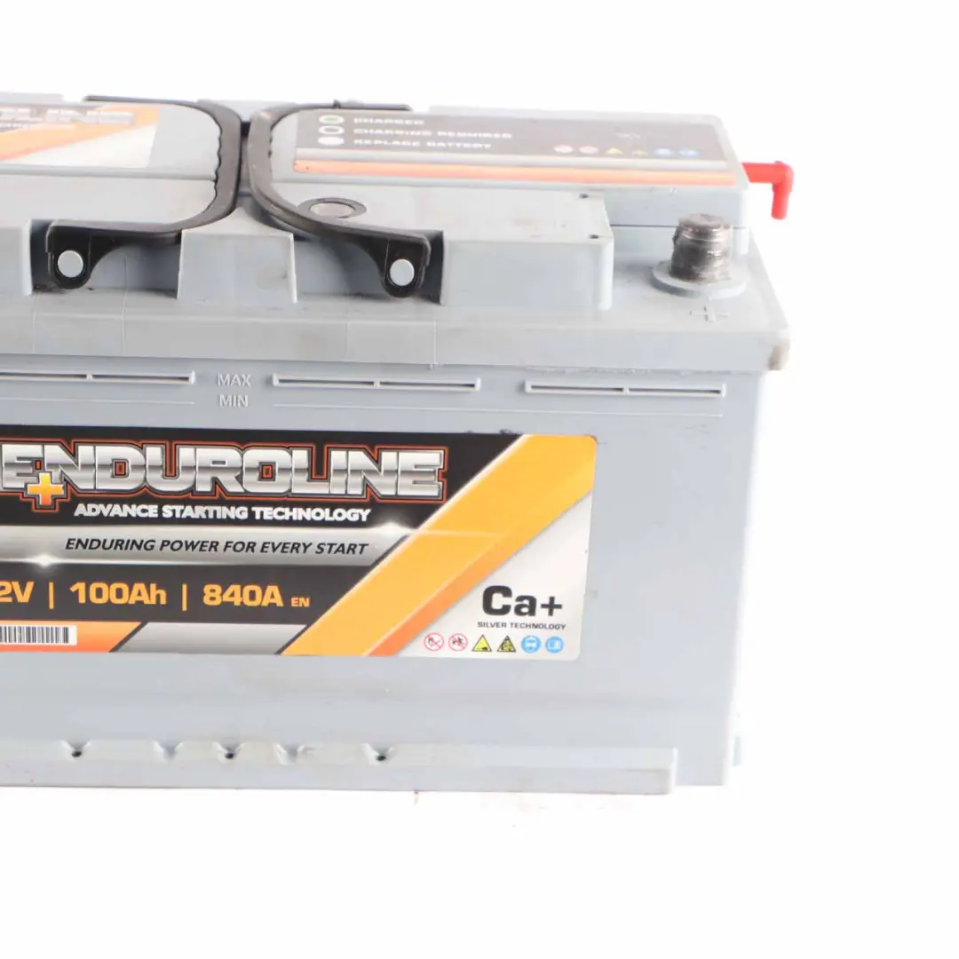 Enduroline 12V Accumulator Battery 100Ah 840A  - SKU Enduroline 100Ah Accumulator - Part number Enduroline 100Ah Accumulator