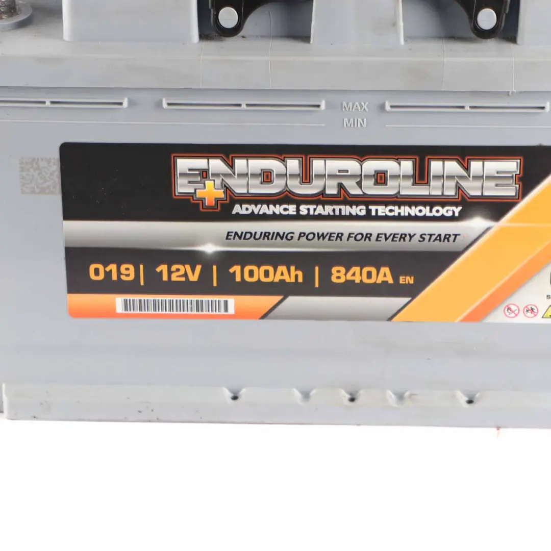 Enduroline 12V Accumulator Battery 100Ah 840A  - SKU Enduroline 100Ah Accumulator - Part number Enduroline 100Ah Accumulator