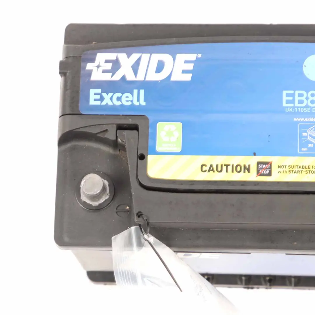 Exide Battery Excell EB802 80Ah 700A Accumulator 